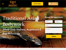 Tablet Screenshot of footmagic.net