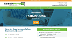 Desktop Screenshot of footmagic.com