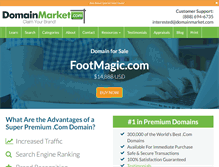 Tablet Screenshot of footmagic.com